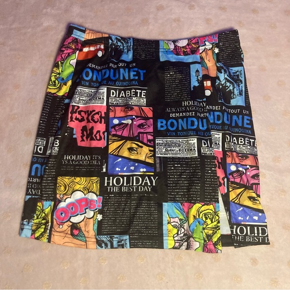 SHEIN Dresses & Skirts - Pop Art Style Graphic Mini Skirt